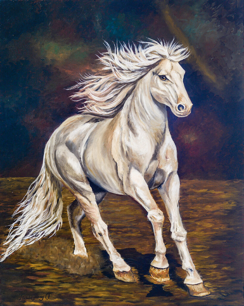 The Power of Freedom, Janis Clary "O" Original Fine Art. Stuart, Martin County, Treasure Coast, Florida